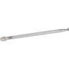 KIMISS Antenna Telescopica con Connettore Maschio SMA, Frequenza in Lega d'argento 40 MHz-6G per Comunicazioni Radio LimeSDR e Applicazioni Aeree SDR
