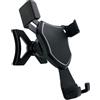 NewTH Supporto per telefono da auto per Audi A3 8P S3 (dal 2004 al 2013), design in lega di alluminio, rotazione a gravità, blocco automatico, stabile, senza nervosismo, facile da installare,