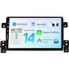 Generic JOYX Android 14 IPS Autoradio Per Suzuki Grand Vitara (2005-2015) - [4G+64G] - Integrato DSP/Carplay/Android Auto - LED Camera + MIC - DAB Volante 4G WiFi 360-Camera Fast-Boot AHD BT - 9 Pollici 2 Din