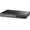 Binardat Switch gestito Web 20 porte 2.5G, 16 x 2,5G, 4 porte SFP da 10 Gigabit, Web/CLI-L3 gestito, switch di rete multi-Gigabit in metallo