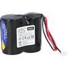 WSB Batteria compatibile ABUS Security Center per sirena esterna radio 2WAY 3V ABUS FU2986 FU8220 FU8222 FUSG50000