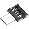 chenyang Adattatore Micro USB OTG Adattatore connettore da Micro USB maschio a USB 2.0 femmina ultra mini