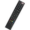 Vinabty RC4848F Telecomando adatta a Hitachi TV 48HB6T72U 55HK6T74U 49HK6T74U 43HB6T72U 32HB6J61U 55HB6T72U adatta a Bush DLED32287HDCNTDFVP adatta a Luxor LUXC0132002/01 adatta a Polaroid P55FS0756A