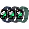 Xisair MIJOBS 3 Braccialetti per Xiaomi Redmi Watch 4/5/6