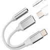 zoyuzan Cavo Aux USB C per Apple iPhone 15 Pro Max Plus Adattatore 3.5 Jack Cuffie Compatibile con Samsung per iPad Pro Air Mini6 Type C Caricatore Auricolari Sdoppiatore Tipo C Ricarica Rapida Porta Cavi