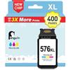 Penguin 576XL Cartucce per CL-576 XL Canon PIXMA TR4750i TR4751i Colore | Compatibile con Canon PIXMA TR4756i TR4755i TS3750i TS3752i TS3550i TS3551i TS3751i PG-575XL CL-576XL Cartuccia