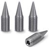PrecisionGeek M10 L-35 Acciaio Inossidabile Spike/Cono absorber per altoparlanti vite + Presa esagonale 4pz