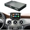 ninetom Wireless Carplay Retrofit Kit Decoder per Mercedes Benz A/B/C/GLK/GLA/GLC/GLS/ML/GL/SLK/E/G/V Classe 2011-2015 con Sistema NTG4.5/4.7, Supporto Android Auto, Mirrorlink, Telecamera ret