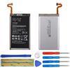 Duotipa Batteria di ricambio EB-BG965ABE compatibile con Samsung Galaxy S9 Plus S9+ SM-G965(G965F) batteria con attrezzi
