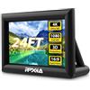PPXIA Proiettore gonfiabile 24FT tela proiezione frontale e retrospettiva, per interni ed esterni, schermo portatile Blow Up 16:9 per home theater