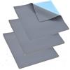 Leikurvo Confezione da 3 tamponi termici da 12,8 W/mK, 100 x 100 x 0,5 mm/1 mm/1,5 mm, Thermal Pad riutilizzabile per dissipatore di calore del computer portatile, CPU, GPU, radiatore