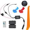 Riybyds A391 - Amplificatore e Splitter per Antenna DAB, Compatibile con Autoradio da SMB a DIN per Kenwood, Alpine - Adattatore Antenna FM per Radio Digitale DAB+ Plus, Facile Installazione in Auto