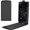 kwmobile Cover compatibile con Samsung Galaxy Xcover 4 / 4S - Custodia verticale Flip Case Cover in simil pelle - con linguetta calamita