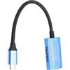 Asixxsix Adattatore da USB C a AR XR Glasses, Hub di Ricarica 4K 60Hz PD 100W con Video 3D Multi -schermo, Compatibile per i Proiettori di Smartphone STEAM PCS Desktop Computer