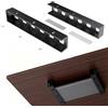XHNKEG Supporto da tavolo, sotto il tavolo, supporto per PC, sotto scrivania, salvaspazio, per laptop, tablet, tastiera, router