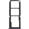 Generico Carrello Vassoio alloggio tray Compatibile con Realme C30 / RMX3581 porta scheda nano Sim1+ SIM 2 + SLOT SLITTA Alloggio Memoria Micro Sd CARD (Nero)