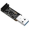 GERUI Per adattatore MKS EMMC V2 USB 3.0 lettore di schede, che offre un trasferimento dati veloce ed efficiente, per schede modulo EMMC e accessori da ufficio