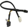 ZAHARA Cavo di Alimentazione GPU di Ricambio per dell R720 R730 R7910 9H6FV Riser a GPGPU 09H6FV 0N08NH