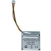 Generisch Batteria di ricambio 400 mAh 3,7 V per cuffie wireless Logitech H800 H820e, 533-000095