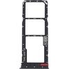 Generico Carrello Vassoio alloggio tray Compatibile con MOTOROLA MOTO G32 XT2235 XT 2235 porta scheda nano Sim1+ SIM 2 + SLOT SLITTA Alloggio Memoria Micro Sd CARD (Nero)