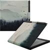 GOVTVA Custodia magnetica in pelle per tablet Boox Go Color 7 da 7 (Gen II/Gen I 2025/2024) / Onyx Boox Go 7 ultra sottile e leggera, con funzione di accensione/spegnimento automatico, con portapenne