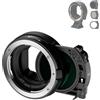 JJC Adattatore di montaggio per obiettivo fotocamera sostituisce per Canon Drop-In adattatore di montaggio filtro EF-EOS R - con filtro di inserimento C-PL+NDV per Canon EF/EF-S DSLR Lens