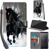 PHINIENLAND Cover per Samsung Galaxy S9 Plus Case PU Pelle Custodia [Kickstand] [Chiusura magnetica] [Slot per Schede], Portafoglio Flip Custodia per Samsung S9 Plus,Neve