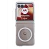 GIOPUEY Cover Magnetica per Motorola RAZR 50， Compatibile con MagSafe， PC Trasparenti Antiurto Protettiva Cellulare Custodia - Clear