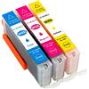 ESMOnline 3 cartucce XXL compatibili (ciano/magenta/giallo) come ricambio per Canon CLI-581