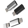 HOYULLI Adattatore USB C Femmina a Micro USB Maschio (3 pezzi) Cavo di ricarica di tipo C Connettore convertitore di spina Android di tipo C compatibile con Samsung Galaxy S6 Edge+ S7 Active Note 4 Accessori