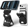 Spigen Tough Armor Pro MagFit Portafoglio MagSafe Wallet Magnetico Portacarte Compatibile con iPhone 17/16/15/14/13/12 Modelle, Accessori MagSafe - Nero