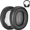 Enegg Cuscinetti di ricambio E65 per cuffie JBL E65BTNC/ Live 650 (650NC 650BTNC)/Live 660 (660NC 660BTNC)/Duet NC, un paio di paraorecchie in pelle proteica e memory foam, colore nero