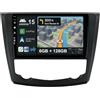 KeiDilie 9 [6G+128G] Android 15 Autoradio per Renault Kadjar 2015-2019-[Integrato Wireless CarPlay&Android Auto | DSP | Mirror Link | GPS Sat Nav | BT 5.0 | WiFi | 360° Panoramica]+AHD Camera & MIC