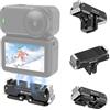 PULUZ Supporto magnetico a sgancio rapido con slitta fredda per DJI Osmo Nano, clip in metallo in lega di alluminio con design a doppio blocco, espansione portatile leggera e fredda