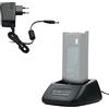 Vineyuan Caricabatteria agli ioni di litio KNB-45L per Kenwood KSC-35S TK-2200L TK-2200LP TK-2300VP TK-2302VK TK-2302 Base di ricarica radio