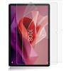 hxeyraal Confezione da 2 pellicole protettive antiriflesso in PET per Lenovo Tab P12 12.7 tablet, consentono di scrivere e disegnare