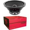 GK SOUND KIT SET PER DS 18 PRO-ZXi8M 1 midrange altoparlante da 20 cm 200 mm 8 di diametro, 350 watt rms 700 watt max, 8 ohm, sensibilità 99 db spl, feste, per casa, 1 pezzo + adesivo omaggio