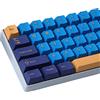 Tsungup Copritasti a doppio scatto in PBT, 172 tasti con profilo Cherry barra spaziatrice 7U per tastiere meccaniche con layout ANSI e ISO, switch Cherry MX
