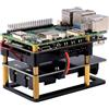 GeeekPi UPS Gen 6 Power Module UPS V6 Uninterruptible UPS Shield for Raspberry Pi 5/4B/Orange Pi - Expandable Battery Backup, OTA Upgrades, I2C Monitoring & PikaPython Support