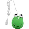Elprico Simpatico Mouse Cablato, Mouse USB Portatili dal Design Ergonomico, Mouse con Filo a Forma di Rana Verde per Computer Portatile PC, per Bambini, Ragazze, Uomini, Donne,