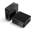 chatreey Mini PC AMD Ryzen 5 3550H (4C/8T 3,7 GHz Max) 16 GB DDR4 RAM 512 GB SSD, 3 X 4K Display Mini Computer con Type C/USB 3.0/Wi-Fi5/BT 4.2/RJ45 LAN per Home/Office Business