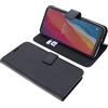 foto-kontor Custodia a Libro Compatibile con Ulefone Note 11P Cover di Colore Nero