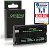 PATONA Premium Batteria per Sony NP-F550 F730 F750 F930 F950 3500mAh | Batteria di ricambio per videocamere, indicatori LED, lampade, luci video, monitor fotocamera e field recorder