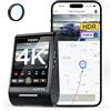 VIOFO A229 Pro 1CH 4K STARVIS 2, HDR Dashcam anteriore per auto, controllo vocale e 5GHz Wi-Fi WLAN fotocamera per auto, GPS ultra preciso con filtro CPL, Super visione notturna 2.0, audio vocale