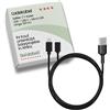 Villageboom Cavo USB Y Split USB-C + Micro USB - Distributore di corrente - Solo 5 V (non QC/PD 9 V/12 V) - per dispositivi da 5 V, prodotto con valore sociale (100 cm)
