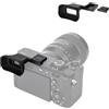 JJC Grandi Estese in Morbido Silicone Oculare per Sony A7CII A7CR ILCE-7CM2 ILCE-7CR (Installato e Protetto con Fotocamera Hot Shoe)