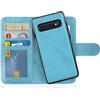 MyGadget Cover per Samsung Galaxy S10 - Custodia Libretto Magnetica - Custodia Portafoglio Flip Wallet Case - Porta Carte in Similpelle PU Removibile Blu Chiaro