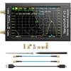 Seesii NanoVNA-F V3 Analizzatore di Antenne, 4,3 Pollici Analizzatore di Rete Vettoriale 1MHz-6GHz HF VHF UHF per Tensione dei Parametri S, SWR, Fase, Ritardo, Diagramma di Smith