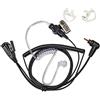 UAYESOK Covert - Auricolare radio di sicurezza con microfono PTT per walkie talkie Motorola SL1600 SL2600 SL4000 SL7550 SL300 SL400e SL1K SL2M a 1 pin con tubo acustico ad aria e auricolari morbidi