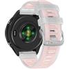 U-LIMVE Cinturino per Garmin Forerunner 570 42mm/Forerunner 165/Forerunner 245/Forerunner 645/Vivoactive 6/Vivoactive 3/Venu 2 plus,cinturino di ricambio in silicone a sgancio rapido da 20mm